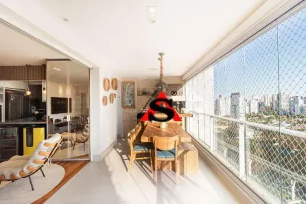 Apartamento com 3 Quartos à venda, 134m² no Cidade Monções, São Paulo
