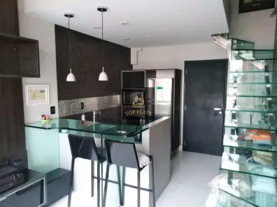 Flat com 1 Quarto para alugar, 47m² no Cidade Monções, São Paulo
