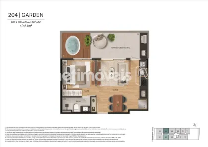 Apartamento com 1 Quarto à venda, 51m² no Praia do Canto, Vitória