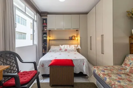 Apartamento com 1 Quarto à venda, 34m² no Gonzaga, Santos