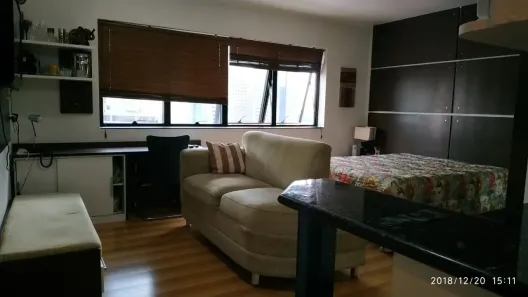 Apartamento com 1 Quarto para alugar, 25m² no Indianópolis, São Paulo