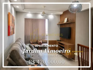 Apartamento com 3 Quartos à venda, 61m² no Jardim Limoeiro, Serra