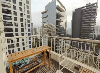 Apartamento com 1 Quarto para alugar, 80m² no Vila Nova Conceição, São Paulo