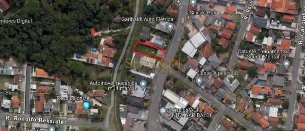 Lote/Terreno à venda, 616m² no São Lourenço, Curitiba