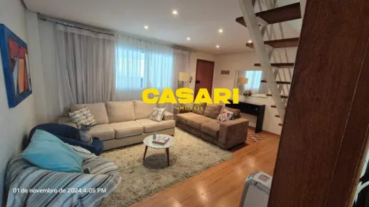 Sobrado com 3 Quartos à venda, 133m² no Vila Homero Thon, Santo André