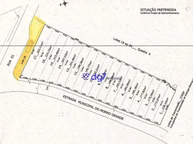 Lote/Terreno à venda, 262m² no Jardim Ísis, Cotia