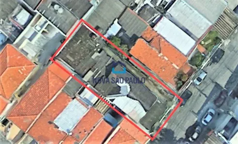 Lote/Terreno com 1 Quarto à venda, 90m² no Vila Parque Jabaquara, São Paulo
