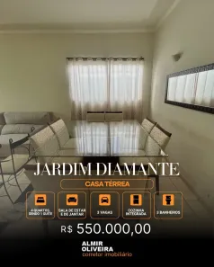Casa com 4 Quartos à venda, 196m² no Jardim Diamante, Sertãozinho