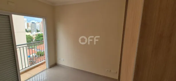 Apartamento com 1 Quarto para alugar, 38m² no Botafogo, Campinas