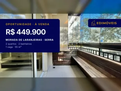 Apartamento com 2 Quartos à venda, 55m² no Morada de Laranjeiras, Serra