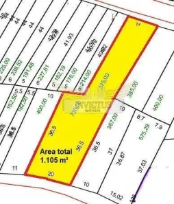 Lote/Terreno à venda, 1105m² no Vila Sacadura Cabral, Santo André