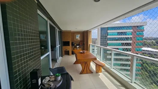 Apartamento com 4 Quartos para alugar, 142m² no Alphaville I, Salvador