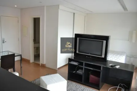 Flat com 1 Quarto para alugar, 48m² no Vila Nova Conceição, São Paulo