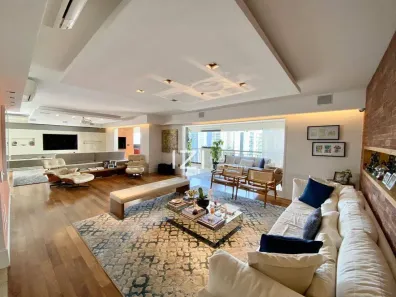Apartamento com 4 Quartos para alugar, 290m² no Campo Belo, São Paulo