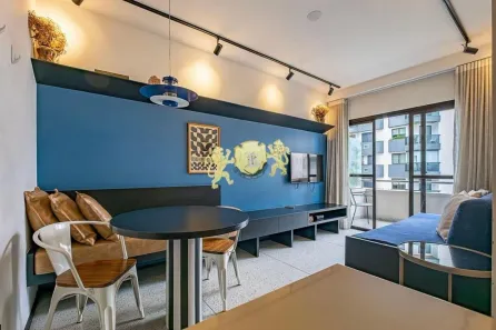Flat com 1 Quarto à venda, 40m² no Jardim Paulista, São Paulo