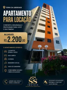 Apartamento com 1 Quarto para alugar, 64m² no Abolição, Mossoró