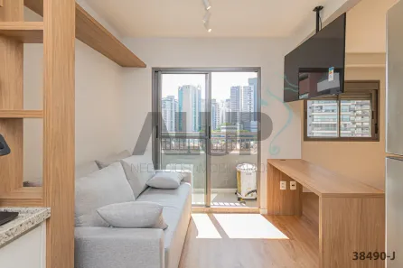 Apartamento com 1 Quarto para alugar, 24m² no Vila Olímpia, São Paulo