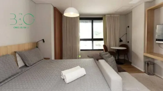 Apartamento com 1 Quarto à venda, 25m² no Indianópolis, São Paulo