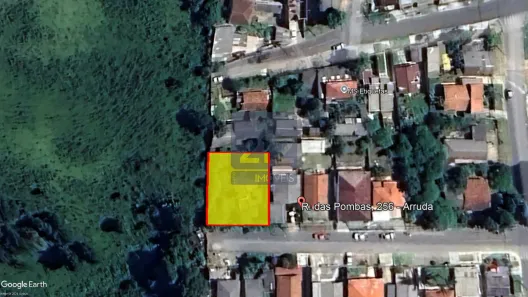 Lote/Terreno à venda, 596m² no Arruda, Colombo