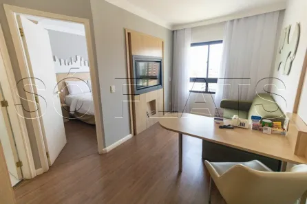 Flat com 1 Quarto para alugar, 28m² no Pinheiros, São Paulo