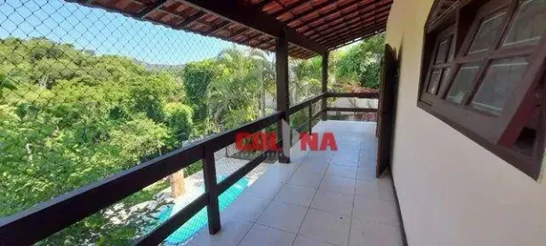 Casa de Condomínio com 3 Quartos à venda, 310m² no Sapê, Niterói
