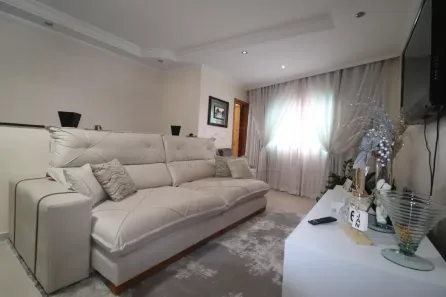 Sobrado com 3 Quartos à venda, 137m² no Vila Linda, Santo André