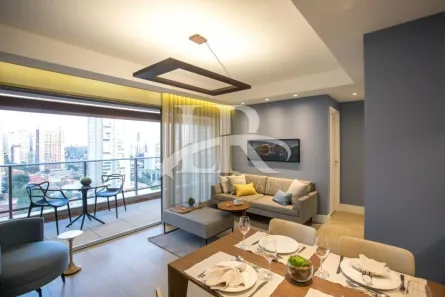 Flat com 2 Quartos para alugar, 80m² no Brooklin Paulista, São Paulo