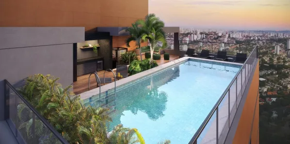 Apartamento com 1 Quarto à venda, 26m² no Santo Amaro, São Paulo