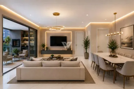 Apartamento com 3 Quartos à venda, 138m² no Água Verde, Curitiba