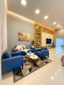 Casa de Condomínio com 3 Quartos à venda, 222m² no Jardins Lisboa, Goiânia