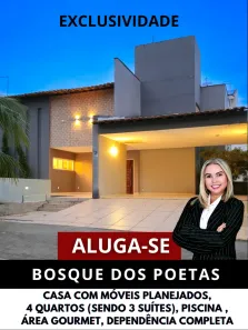 Casa de Condomínio com 4 Quartos para alugar, 300m² no Parque do Jiqui, Parnamirim