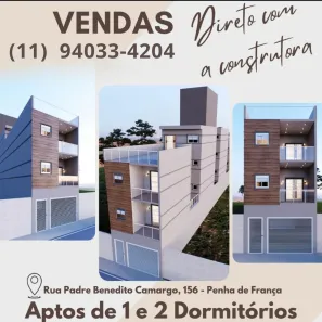 Apartamento com 1 Quarto à venda, 32m² no Penha de França, São Paulo