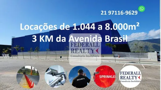 Galpão/Depósito/Armazém para alugar, 2089m² no Coelho Neto, Rio de Janeiro