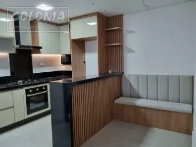 Apartamento com 2 Quartos à venda, 58m² no Jardim Santo Antônio, Santo André