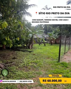 Lote/Terreno à venda, 6370m² no Centro, Rio Preto da Eva