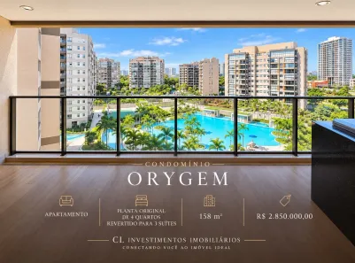 Apartamento com 4 Quartos à venda, 156m² no Barra da Tijuca, Rio de Janeiro