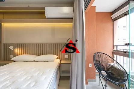 Apartamento com 1 Quarto à venda, 27m² no Santo Amaro, São Paulo