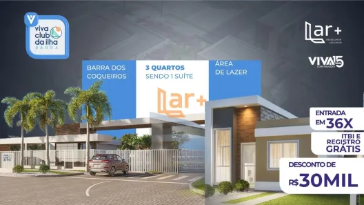 Casa de Condomínio com 3 Quartos à venda, 144m² no Zona de Expansão (Olhos D'Agua), Barra dos Coqueiros