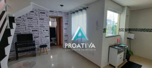 Cobertura com 2 Quartos para alugar, 80m² no Vila Assunção, Santo André