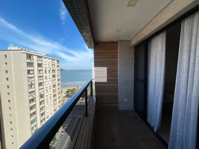 Apartamento com 3 Quartos para alugar, 116m² no Embaré, Santos