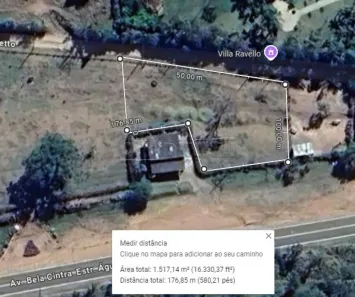 Lote/Terreno para alugar, 1517m² no Água Vermelha, São Carlos