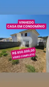 Casa de Condomínio com 3 Quartos à venda, 98m² no Bosque, Vinhedo