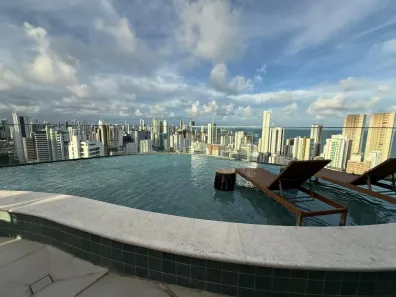 Apartamento com 1 Quarto para alugar, 30m² no Boa Viagem, Recife