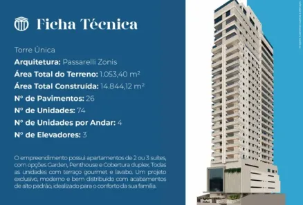 Apartamento com 3 Quartos à venda, 124m² no Boqueirão, Santos