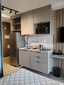 Apartamento com 1 Quarto para alugar, 24m² no Liberdade, São Paulo
