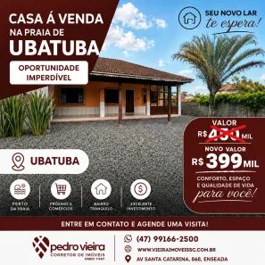 Casa com 4 Quartos à venda, 90m² no Praia da Enseada, São Francisco do Sul