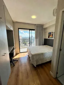 Apartamento com 1 Quarto para alugar, 24m² no Santo Amaro, São Paulo