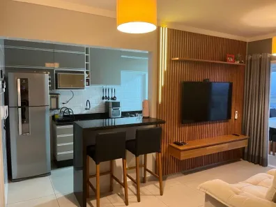 Apartamento com 1 Quarto à venda, 49m² no Maracanã, Praia Grande