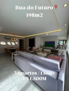 Apartamento com 3 Quartos à venda, 198m² no Graças, Recife