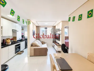 Apartamento com 2 Quartos à venda, 45m² no Areia Branca, Santos